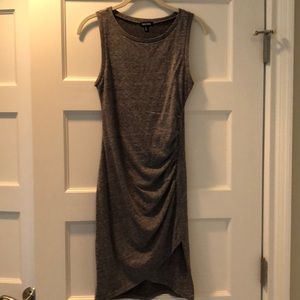 Ruched  Body Con Tank Dress